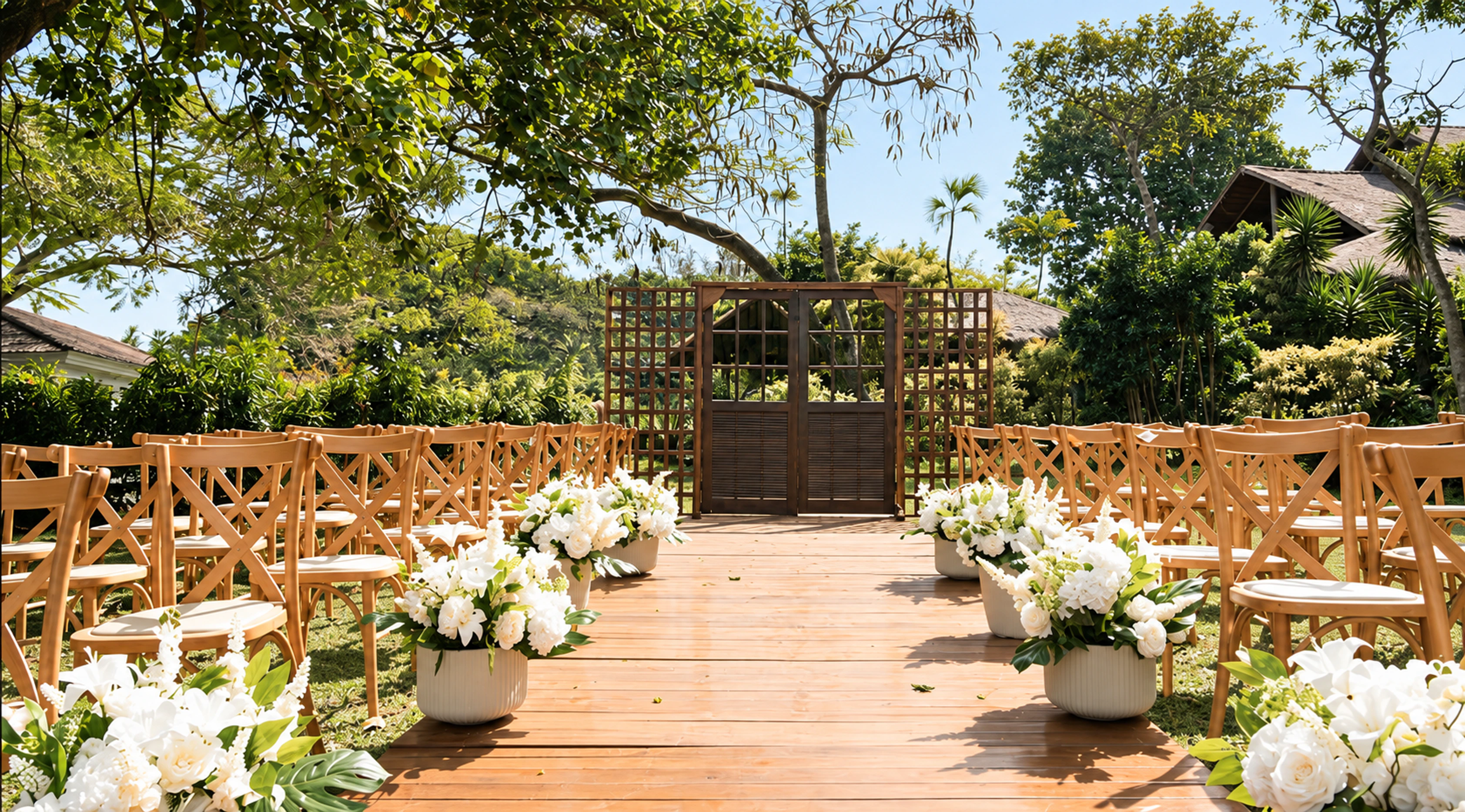 Espaço para casamento intimista - Nosso Sim