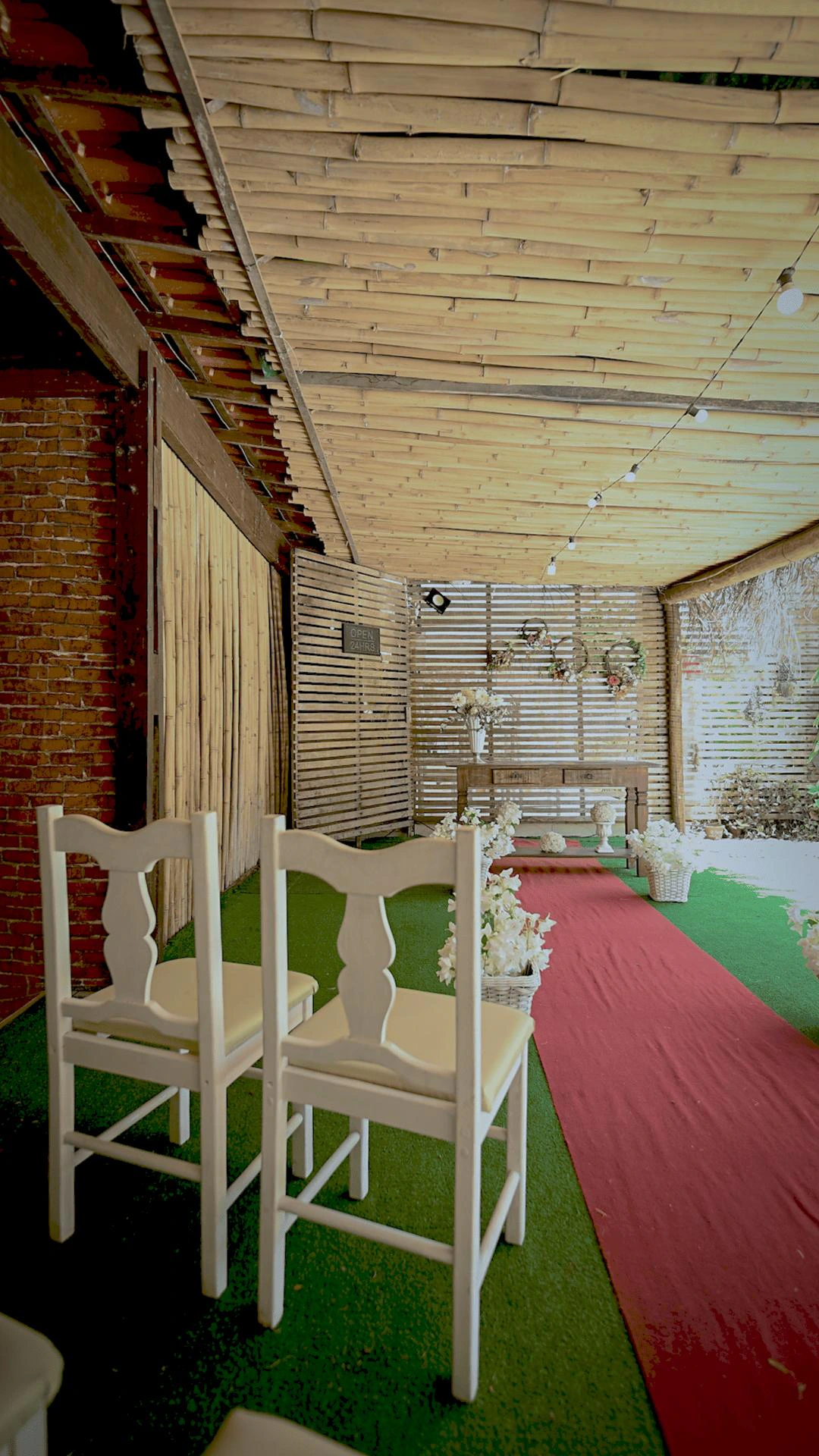 Decoração e espaço para casamento intimista no Rio de Janeiro