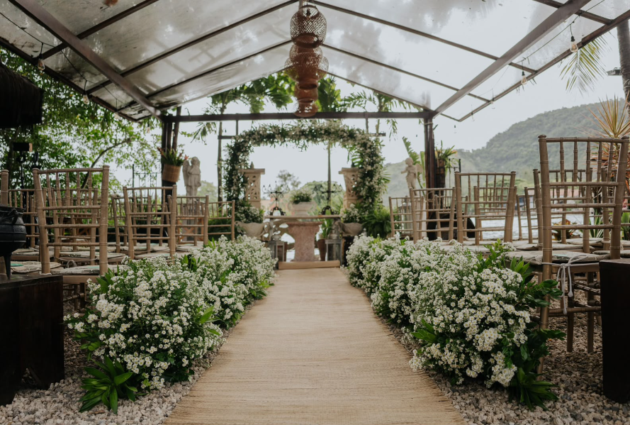 Decoração e espaço para casamento intimista no Rio de Janeiro