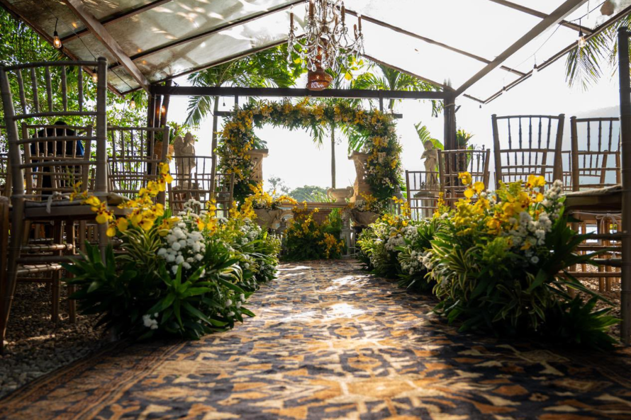 Decoração e espaço para casamento intimista no Rio de Janeiro